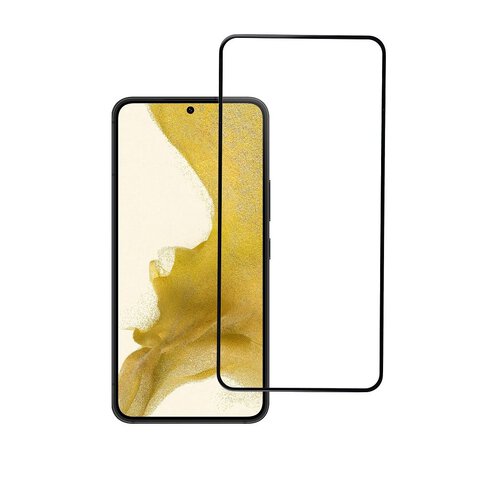 Szkło hartowane Blue Star 5D - do Samsung Galaxy S22 (full glue/case friendly) - czarny