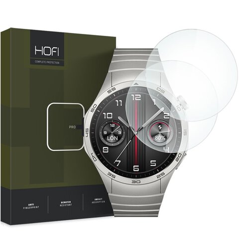 SZKŁO HARTOWANE HOFI GLASS PRO+ 2-PACK HUAWEI WATCH GT 4 (46 MM) CLEAR