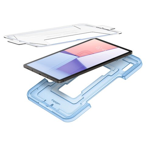 SZKŁO HARTOWANE SPIGEN GLAS.TR ”EZ FIT” GALAXY TAB S9+ PLUS 12.4 X810 / X816B CLEAR