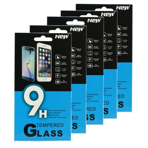 Szkło hartowane Tempered Glass do Apple Iphone 5C/ 5G/ 5S/ SE przód+tył (5 sztuk)
