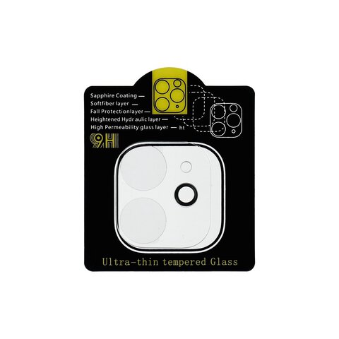 Szko hartowane 5D Full Glue do aparatu - do iPhone 11 Transparent