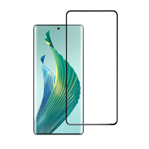 Szko hartowane Blue Star 5D - do Honor Magic5 Lite - czarny