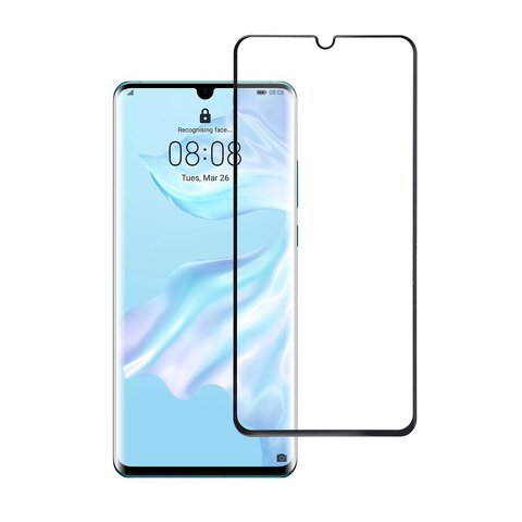 Szko hartowane Blue Star 5D - do Huawei P30 Pro (full glue/case friendly) - czarny