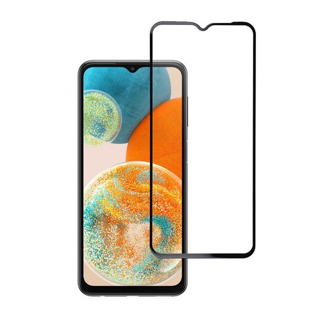Szko hartowane Blue Star 5D - do Samsung A23 5G (full glue/case friendly) - czarny