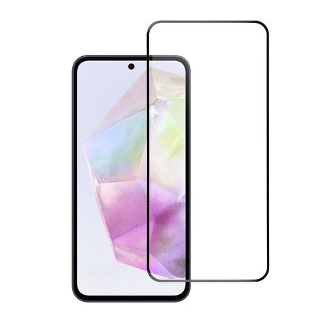 Szko hartowane Blue Star 5D - do Samsung A35 5G (full glue/case friendly) - czarny