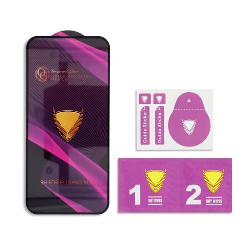 Szko Hartowane OG Premium Glass - do Xiaomi Redmi Note 13 5G / Redmi Note 13 Pro 4G czarny