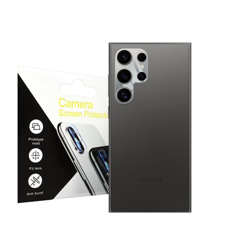 Szko hartowane Tempered Glass Camera Full Cover - do Samsung S24 Ultra