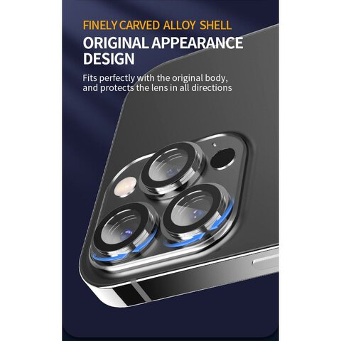 Szko szafirowe X-ONE na obiektyw aparatu Camera Armor Pro - do iPhone 14/14 Plus