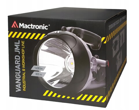 Szperacz LED ładowalny, latarka MacTronic JML VANGUARD PSL0031