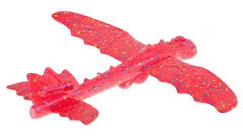 Szybowiec samolot styropianowy dinozaur mix kolorów