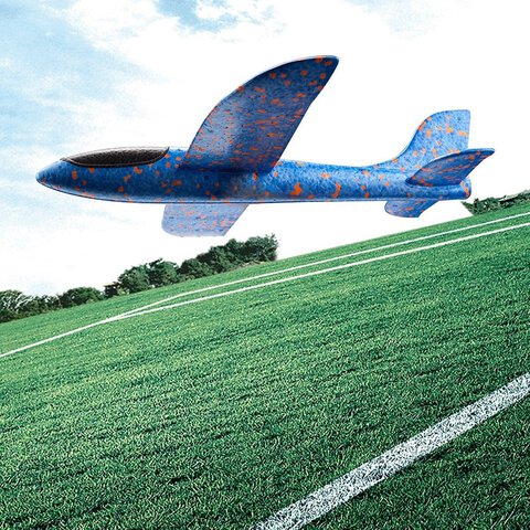 Szybowiec Samolot styropianowy mix kolor 34x33cm