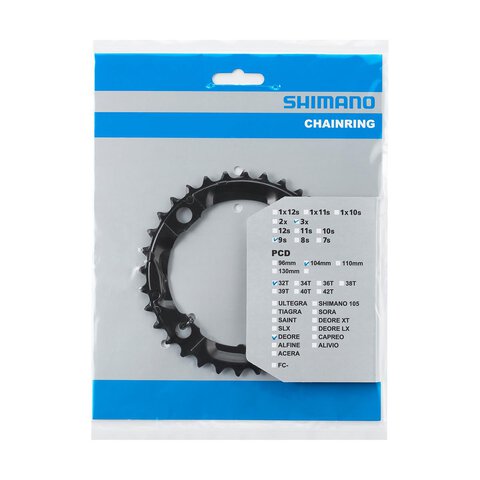 TARCZA DO KORBY SHIMANO 32T M590 CZARNA