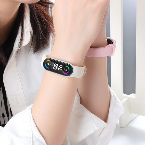 Pasek Tech-Protect ICONBAND do Xiaomi Smart Band 5 / 6 / 7 / NFC fioletowy