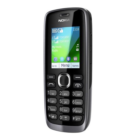 telefon komórkowy GSM Nokia 112 Dual SIM ciemnoszara