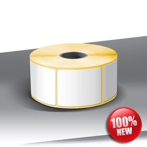 Termotransferowa etykieta papierowa 100mm x 150mm, gilza 40 mm, 1500 etykiet