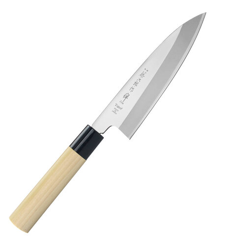 Stalowy nóż Deba VG-10 Zen Dąb 15,5cm