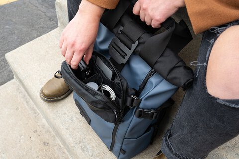 Torba techniczna Wandrd Tech Pouch Medium - liliowa