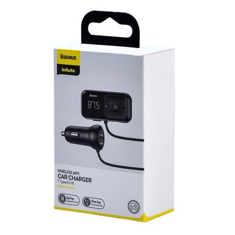 Transmiter FM Bluetooth z ładowarką USB 3.1A Baseus S-16 CCMT000201