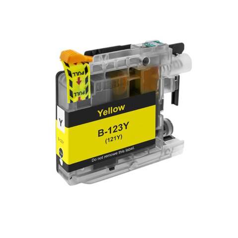 Tusz Brother 123 LC YELLOW 10ml eco