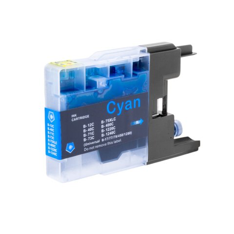 Tusz Brother 1240/1280 LC CYAN 12ml eco
