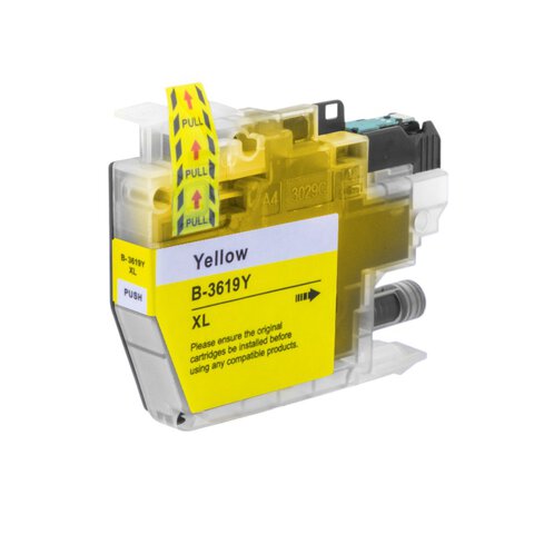 Tusz Brother 3619 LC XL YELLOW PIGMENT 20ml eco