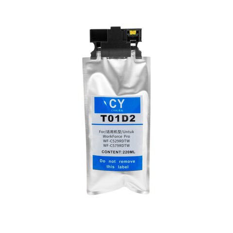 Tusz Epson 529 (T01D2) WF C CYAN PIGMENT XXL 220ml eco