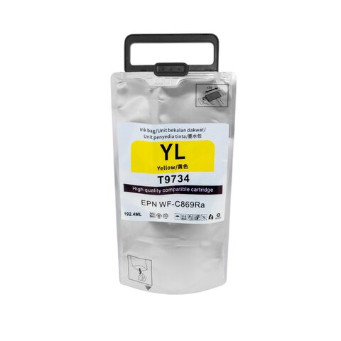 Tusz Epson 869 (T9734) WF C YELLOW XL 192,4ml
