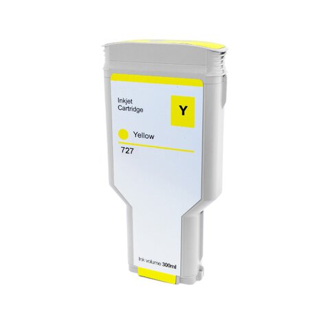 Tusz HP 727 YELLOW 300ml