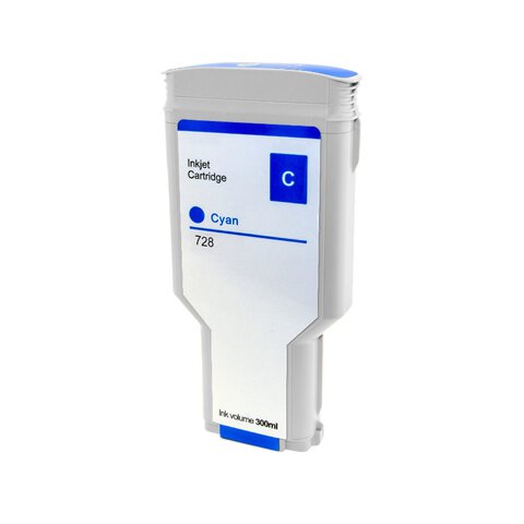 Tusz HP 728 CYAN 300ml
