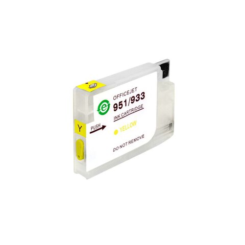 Tusz HP 933 YELLOW pusty z czipem samoresetującym