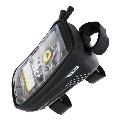 Uchwyt rowerowy / torba z pokrowcem na ramę na zamek WILDMAN E2 1L 4" - 7"