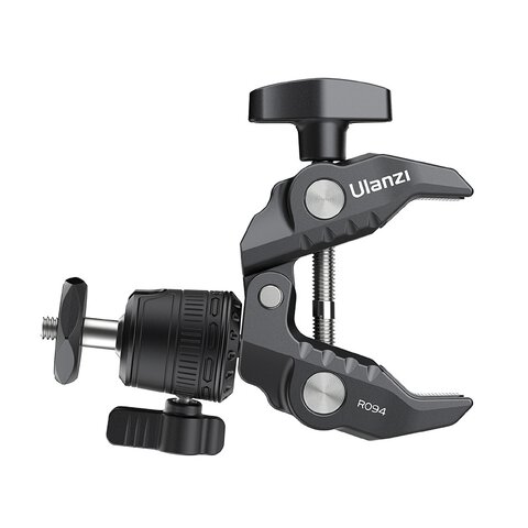 Uchwyt Ulanzi R099 Clamp z głowicą kulową