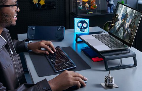 Ugreen Nexode RG Robot GaN CD361 25685B 65W szybka ładowarka sieciowa z 2 gniazdami USB-C PD oraz USB