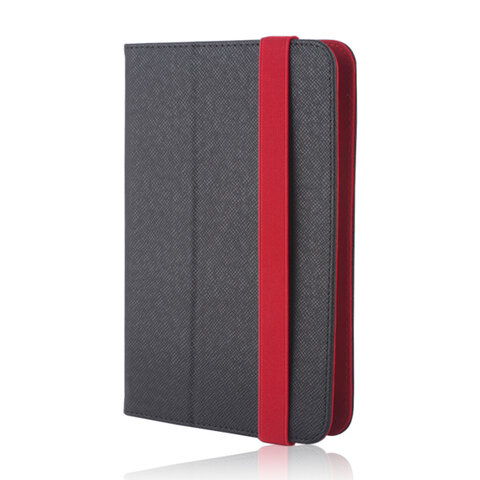 Uniwersalne etui ORBI do tabletów 9-10" czarno-czerwone