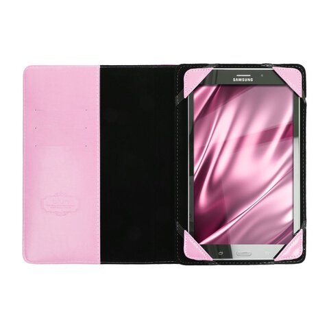Uniwersalne etui / pokrowiec BLUN na tablet 10" różowy (UNT)