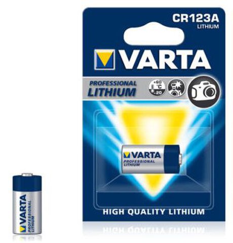 Bateria litowa Varta Professional Lithium CR123
