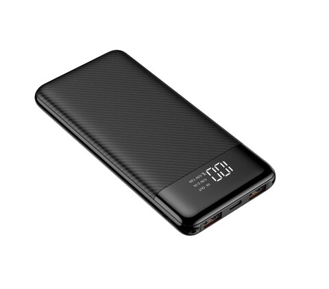 VEGER powerbank 10 000 mAh L11 (W1087) czarny VEGER powerbank 10 000 mAh L11 (W1087) czarny