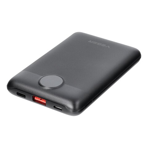 VEGER powerbank 10 000 mAh PD QC3.0 2A 22,5W S11 (W1140) czarny