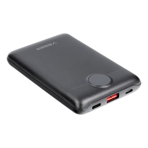 VEGER powerbank 10 000 mAh PD QC3.0 2A 22,5W S11 (W1140) czarny