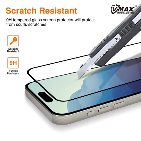 Vmax szkło hartowane 9D Glass do iPhone 15 Pro Max 6,7"