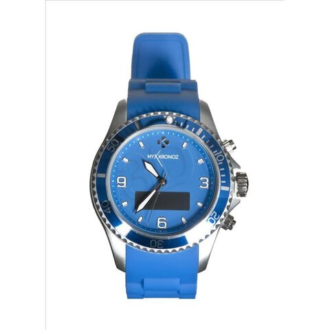 Wielofunkcyjny smartwatch Bluetooth 4.0 MyKronoz ZECLOCK BLUE z lokalizatorem