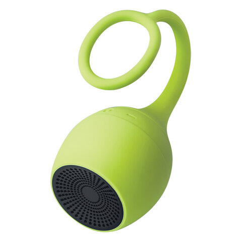 Wodoodporny mobilny głośnik Bluetooth z zawieszką BS-310 zielony