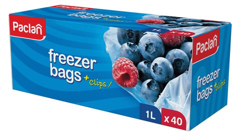 Woreczki do mrożenia Paclan 1L 40 szt