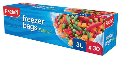 Woreczki do mrożenia Paclan 3L 30 szt