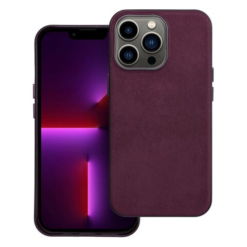 Woven Mag Cover kompatybilne z MagSafe do IPHONE 13 PRO burgundowy
