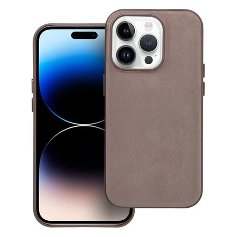 Woven Mag Cover kompatybilne z MagSafe do IPHONE 14 PRO jasny brzowy