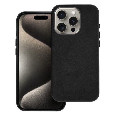 Woven Mag Cover kompatybilne z MagSafe do IPHONE 15 PRO czarny