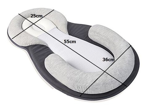 Wyprofilowane łóżeczko przenośne dla noworodków