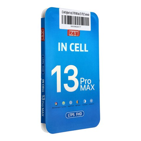 Wywietlacz do iPhone 13 Pro Max z ekranem dotykowym czarnym (ZY-LTPS) IC Transferable