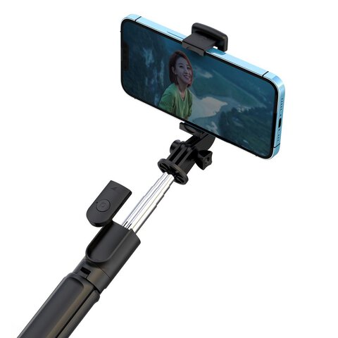 XO selfie stick Bluetooth tripod SS09 czarny 64cm XO selfie stick Bluetooth tripod SS09 czarny 64cm